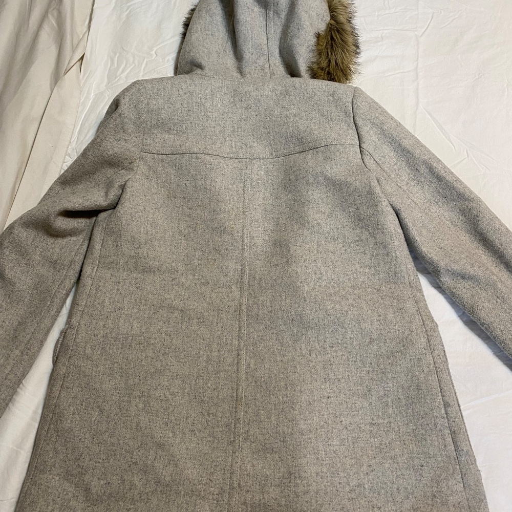 Jcrew Grey Parka - Picture 4 of 4